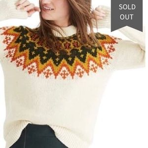 MADEWELL Fair Isle sweater